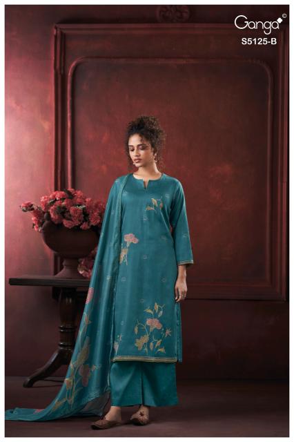 Ganga karina 5125 surat dress material wholesale market address